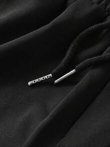 Men's Colorful Racing Car Graphic Print Round Neck Short Sleeve T-Shirt And Drawstring Waist Shorts Set, Casual - White - View 6