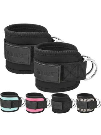 Leg Ankle Locking Resistance Band For Booty And Thigh Muscle Building Fitness Gym Accessories, Deporte, Gimnasio, Ejercicio En Casa, Pilates, Yoga, Entrenamiento En Casa