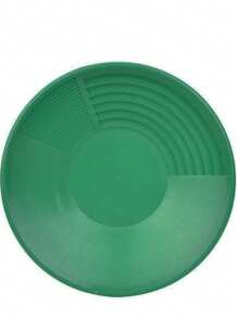 Batea de plástico dorado - Kit manual para lavar y batear oro, equipo portátil de dragado de oro para la prospección de arenas auríferas - Multicolor - Ver 8