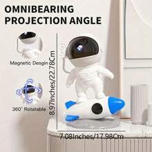 Planet Projector, Galaxy Star Projector Light, 360° Rotatable Galaxy Projector, Galaxy Night Light Projector, Suitable For Home And Friends, Ceiling Bedroom Living Room Decor, Birthday Christmas Gift