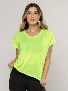 Kit 3 Women's Dry Mesh Tops Gym Fitness - Nhiều màu - Xem 2