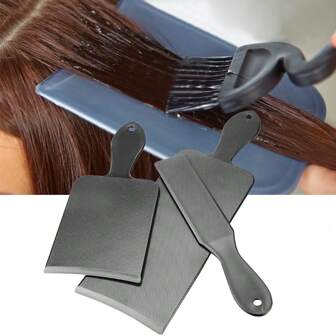 Hair Coloring Board Palette Pro Hair Tint Coloring Dyeing Board Highlighting Hairdressing Pick Color Balayage Board Tool, 1pc/2pcs/3pcs, S/M/L Size Black, Hair Tools, Hair Products And Accessories For Barber Salon Beauty Back To School, Travel Holiday Essentials, Hair Accessories For Women, Slick Back Brush, Barber Accessories, Hair Dryer, Hair, Barber, Hair Tools, Hair Products, Hair Dryer, Hair Brush, Barber, Barber Accessories, Hairdressing Equipment, Hairstyle, Hairdressing, Barber, Barber Accessories, Barbershop, Hairdressing Equipment