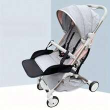 1 件婴儿推车脚踏板延长板，可伸缩和可调节脚踏板 - 黑色 - 查看 4