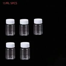 1pc 5Pcs 15 100ml Plastic Pill Bottles With Seal Caps - Ideal Empty Medicine Dispenser For Capsules Cosmetics And Storage Containers 50ML 30ML