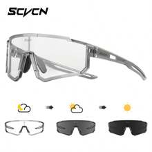 Kính đạp xe SCVCN Photochromic Kính mắt thể thao thời trang, Kính đạp xe, Kính xe đạp Y2K dành cho xe đạp leo núi, xe đạp đường trường, Thể thao ngoài trời, Đạp xe, Lái xe, Câu cá, Chạy bộ, Golf, Bãi biển, Bóng chày, 1 chiếc - Nhiều màu - Xem 6