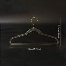 Wooden Clothes Rack, Single Pole Standing Clothes Hanger, Bedroom/Living Room Wardrobe Garment Storage Rack - Multicolor - View 12