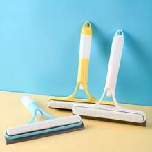 3-In-1 Multifunctional Glass Cleaning Tool With Sprayer, Polypropylene (PP) Plastic, Suitable For Bathroom, Kitchen, Living Room, Bedroom, Toilet - Efficient Mirror And Window Scraper