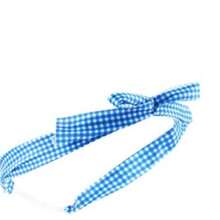 Henbrandt Dorothy Costume – Girls Gingham Dress & Hair Bows – Wizard Of Oz Fancy Dress Outfit - Blue/White - View 3