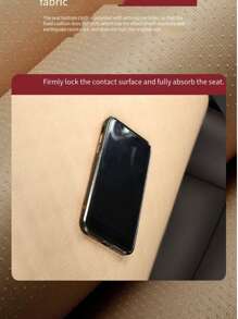 3 件装 PU 皮革绗缝防滑透气后座垫，适合大多数轿车和 SUV，四季适用