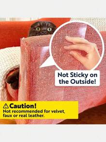 Protector anti-arañazos para sofá, PVC transparente mate y removible, cinta protectora resistente para muebles y sofás, pegamento anti-arañazos para entrenamiento de gatos, previene los arañazos, cubierta anti-arañazos para esquinas de sofá, diseñado especialmente para gatos