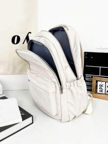 經典休閒背包大學背包輕型書包適合青少年女孩男孩,女孩背包書包適合國中高中,青少年兒童背包,防盜 15.6 吋筆記型電腦背包工作包旅行背包書包電腦包禮物男士女士