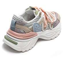 Women's Chunky Sporty Sneakers | Bold Profile - Multicolor - View 6