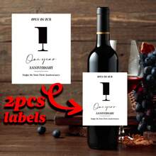 Wedding Wine Label,Wedding Guest Book Labels,Bridal Shower Gift - Milestones Wine Labels - Wine Basket Engagement Gift Anniversary Labels,Wine Gift, Engaged Wine Label, Engaged Wine Label, Engagement Gift, Wine Gift