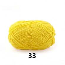 DUWEN 1.5mm Matte Chenille Yarn Doll Thread Handmade Crochet Knitted Material Thin Ice Stripe Thread