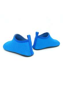 1 Pair Kids' Summer Water Shoes Outdoor Aqua Shoes Yoga Shoes Cartoon Anti-Slip Breathable Beach Shoes Training Shoes - Royal Blue - View 6