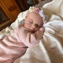 Lifelike Reborn Baby Dolls Girl 20 Inch Baby Soft Body Newborn That Look Real Life Baby Dolls Realistic Reborn Doll Eyes Closed Girl Gift For Kids