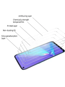 4er Pack OPPO Kratzfeste gehärtete Glas Bildschirmschutzfolie, Vollabdeckung, einfache Installation, HD Klarheit, blasenfrei. Kratzfest, stoßfest, gehärtete Glas Bildschirmschutzfolie. Für Freunde/Familie/Freundin. Unisex. Geschenk zum Geburtstag, für Familie, Freunde Bildschirmschutz, Handyzubehör