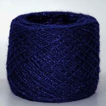 1 Rolle, 50g bunte einzigartige Gold Silber Garn Knäul Häkel Faden mit Glitzer zum Handweben, perfekt für DIY Strick- und Häkelprojekte - ideal zum Erstellen von Pullover, Mützen, Taschen und Puppen