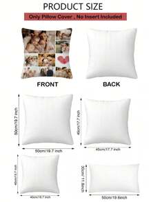 1件定制个性化照片印花枕套，定制人脸枕套，单面印花枕套，适合母亲节/父亲节/感恩节/教师节等场合，可定制照片枕套，送给家人、他、她、男朋友、女朋友、爸爸、家人、妈妈、朋友，也适合周年纪念日、毕业典礼、乔迁之喜、婚礼、生日等场合，可用于汽车、沙发、茶室、客厅等，定制抱枕套，家居焕新，季节精选，秋季装饰 - 紅色 - 查看 7