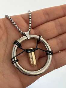 全新卡通电影同款设计吊坠项链首饰合金金属镀层角色扮演道具项链配饰朋克风格礼物赠朋友