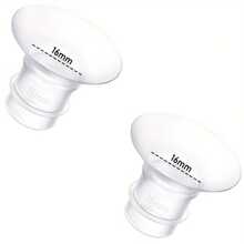 2pcs Silicone Breast Pump Flange Inserts, Fits 12-22mm, Compatible With Momcozy S12pro/S9pro/S12, Spectra, Medela, TSRETE, Suitable For Tunnel Narrowed Diaphragm Pump Method - Multicolor - View 9