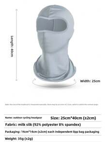 Camo Balaclava Head Mask Full Face Cover Windproof Sun UV Protection Hood For Men - Multicolor - View 7