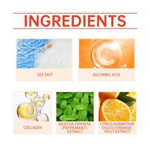 OceAura Orange Body Scrub Fresh Orange VC Exfoliating Cleansing Nourishing Moisturizing Body Skin Scrub - 1 - View 5
