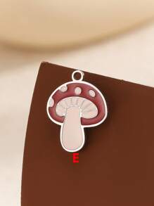 1pc Oil Drop Enamel Chinese Style Pendant Charm, National Tide Small Pendant, Bracelet DIY Jewelry Accessory - Multicolor - View 7