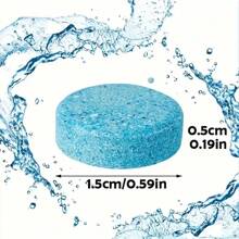 50pcsWindshield Concentrated Rain Repellent Effervescent Tablets, Multi-Season Car & Home Use,Car Accessories - Multicolor - View 2