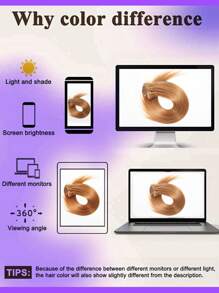 雷米人发接发无缝夹式接发棕色 16-22 英寸 8 件装厚接发夹式接发带纬纱全头天然真发接发女士 #30 - S30 - 查看 9