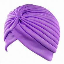1pc Unisex Watermelon Print Stretchy Turban Hat, Yoga Head Wrap - Multicolor - View 16