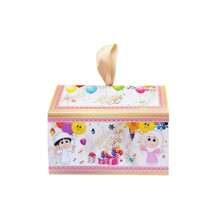 1pc/2pcs/6pcs/10pcs Holiday, Cute Candy Gift Balloons, Small House Satin Ribbon Small Gift Box, Marble Retro Pattern, Creative, Party Decoration Box, Reusable, Candy Box, Snack Box, Small Gift Box For Friends And Classmates - Multicolor - View 17