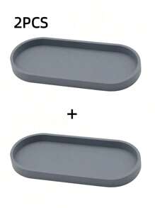 1 pièce Plateau de rangement en silicone - Plateau de rangement d'éponge pour évier de cuisine, plateau de vanité créatif sans perforation, plateau de salle de bain, plateau de rangement de bijoux, boîte de rangement, support de rangement. Cadeaux d'Halloween, de Noël et de rentrée scolaire - Multicolore - Voir 23