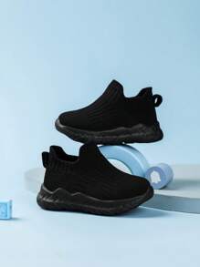 Toddler Kids All-Season Breathable Soft Wear-Resistant Versatile Slip-On Walking Shoes/Sneakers