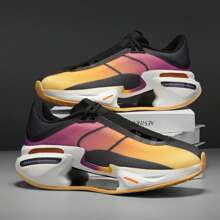 [Men Trail Running Shoes] Men's Trail Running Shoes - Athletic Casual Fashion Shoes For Tennis, Sport, Walking, Hiking - Orange - View 6