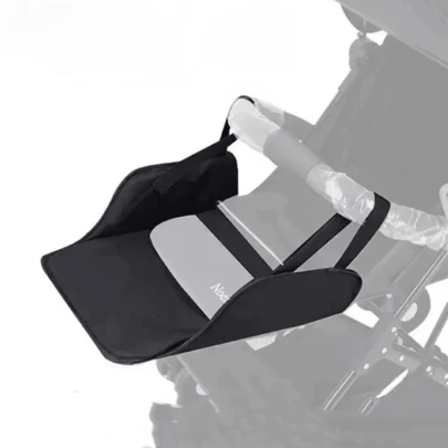 1 件婴儿推车脚踏板延长板，可伸缩和可调节脚踏板