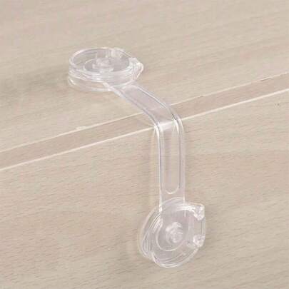 6/12PCS Child Locks Baby Lock Transparent Child Cupboard Door Lock For Fridge Cabinets Drawers Toilet Easy Install No Tools Needed