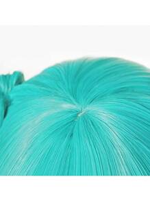 42 英寸绿色动漫长款合成头发洛丽塔角色扮演万圣节假发