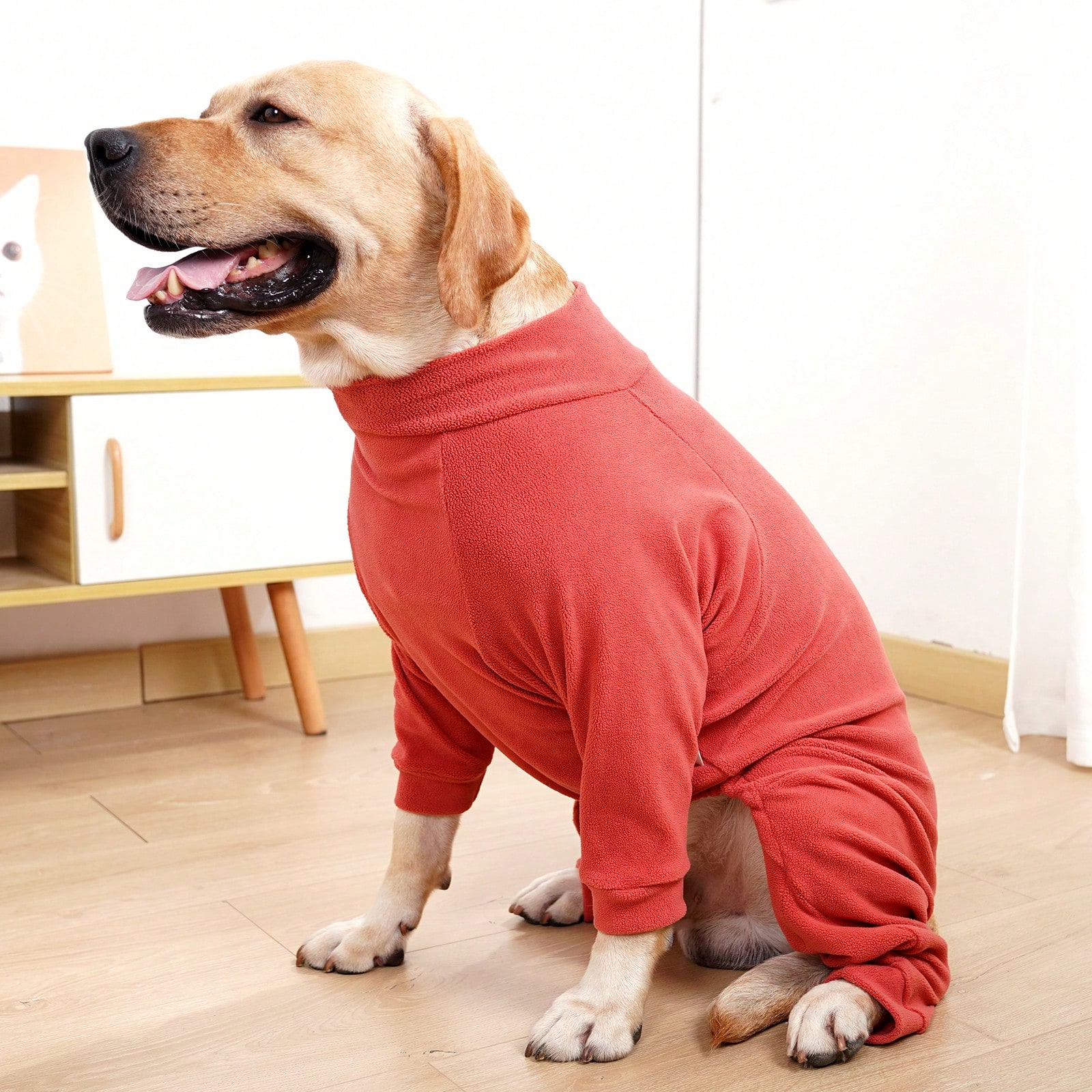 Picture of Dog Pullover Pajamas Home Wear, Dog Recovery Suit Pet Jacket Vest Cozy ...