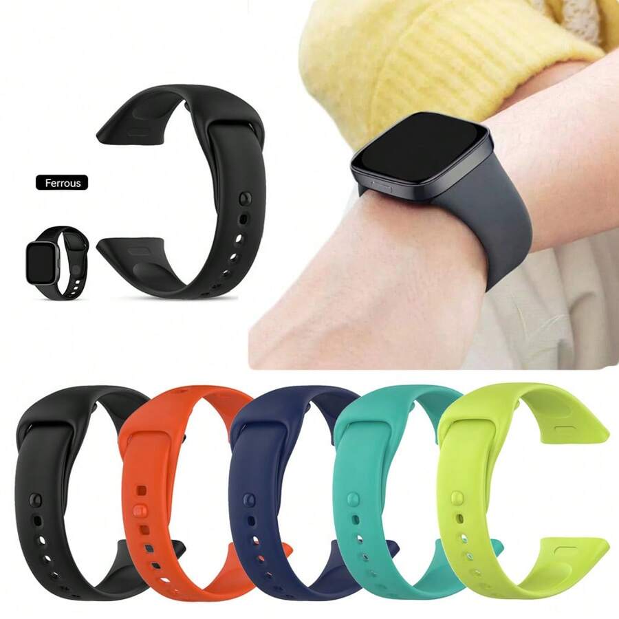 Tali Jam Tangan untuk Redmi Watch 3 Original SmartWatch Tali Jam Tangan Silikon Gelang untuk Redmi3 Aksesoris Sabuk