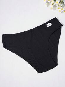 10 piezas Bragas de mujer sexys acanaladas, ropa interior femenina cómoda y sin costuras