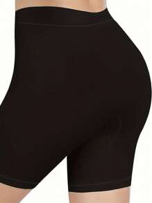 Meguma 3 件套女士加大码高腰短裤，裸感紧身健身短裤，塑身裤 - 彩色 - 查看 5