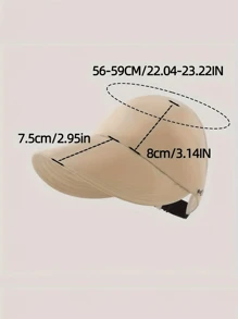 2/1 Breathable Women's Wide Brim Sun Hat, UV Protection, Ponytail Friendly, Suitable For Outdoor Travel And Vacation
