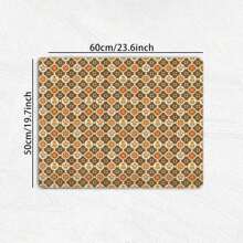 1pc Coffee Mat - Hide Stain Absorbent Rubber Backing Quick Dry Mat For Kitchen Counter Coffee Bar Accessories Dish Drying Mat For Coffee Maker Coffee Maker Coffee Pot Espresso Maker