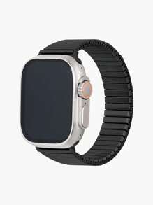 1 pièce Bracelet en acier inoxydable style affaires compatible avec la montre Apple 40mm Ultra2 49mm 44mm 45mm 41mm 42mm 38mm pour hommes et femmes. Bracelet de montre formel compatible avec les séries Apple Watch SE 9 8 7 6 5 4 3 2 1