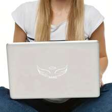 A Unique Angel Wings Personalized Sticker With A Custom Name With High-Quality PVC Material For Laptops, Water Bottles, Cars, Trucks, Motorcycles, Windows, Walls, Cups, Boats, Skateboards, Etc - one-size - View 3