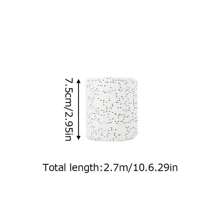 5PCS White Plaster Gauze Bandage Roll For Art Projects, Belly Casting, Mask Making, Sculpture, Body Casting, Craft Projects, Landscape Texture Painting And More