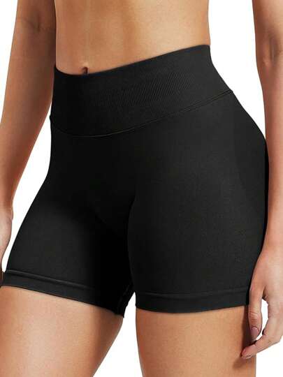 High-Waisted Tummy-Control Shorts, Hidden Scrunch Butt Lifting Skinny Pants, Cycling Shorts Curve, Women Boyshorts, Waist Trainer, Curve Plus, Black Shorts, Tight Shorts, Gym Shorts Woman