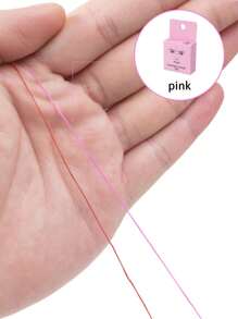 1pc Mini Plastic Eyebrow Ruler, Eyebrow Drawing Ruler Tool, Mini Vernier Caliper Dual Scale Plastic Ruler, Vernier Caliper Micro-Engraved Eyebrow Tattoo Makeup Ruler (Pink), Portable Plastic Eyebrow Ruler, Vernier Caliper, Tattoo Ruler, Ruler, Permanent Makeup Measuring Tool, Makeup Tool, Eyebrow Tattoo Ruler + Eyebrow Positioning Line (Black Ink) - Pink - View 6