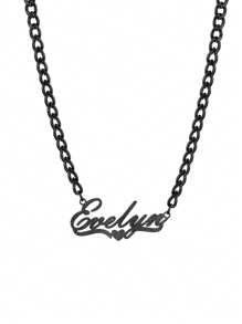 Damskie kolczyki z bambusa na zamówienie Klasyczne przesadzone spersonalizowane duże okrągłe kolczyki ze stali nierdzewnej Męskie 5 mm łańcuszek kubański Gruby łańcuszek Wisiorek w kształcie serca Zestaw biżuterii dla pary Prezent świąteczny dla rodziny, Czarny, Stylowy, Kolorowy, Vintage, Hipster, Prosty, Y2k, Moda z lat 2000., Gotycki, Punk, Niestandardowy, Spersonalizowany, Unikalny, Idealne prezenty dla niego, Idealne prezenty dla niej, Jej, Chłopaka, Dziewczyny, Taty, Mamy, Rodziny, Przyjaciół, Na rocznice, Na urodziny, Na ukończenie szkoły, Na bal maturalny, Na imprezę, Biżuteria damska